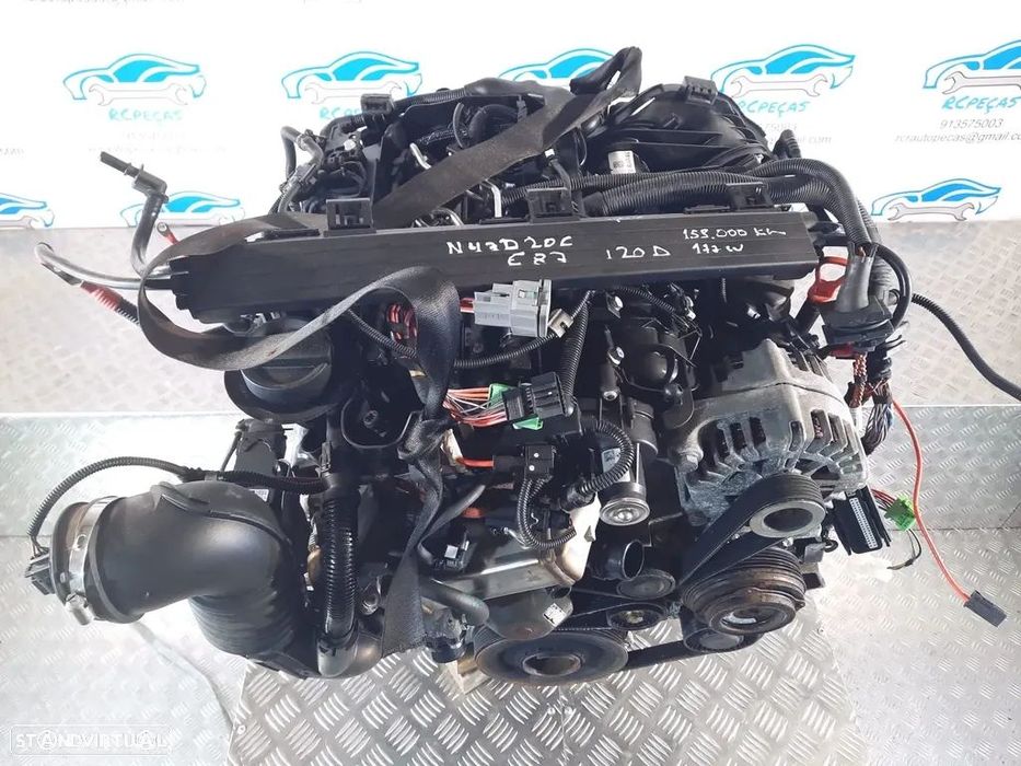 MOTOR COMPLETO BMW N47 2.0D 16V 177CV N47D20C