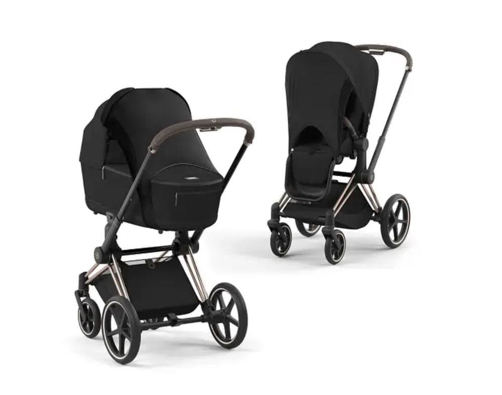 Сонцезахисний чохол black для Cybex priam coya mios