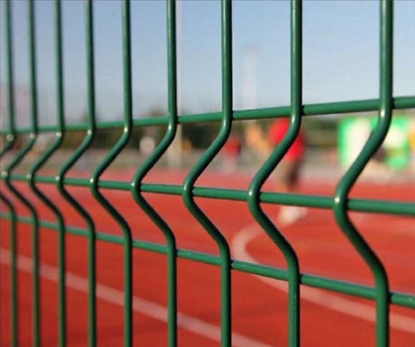 Секційна огорожа Габіони Стовп для огорожі Сітка рабиця Еко огорожа