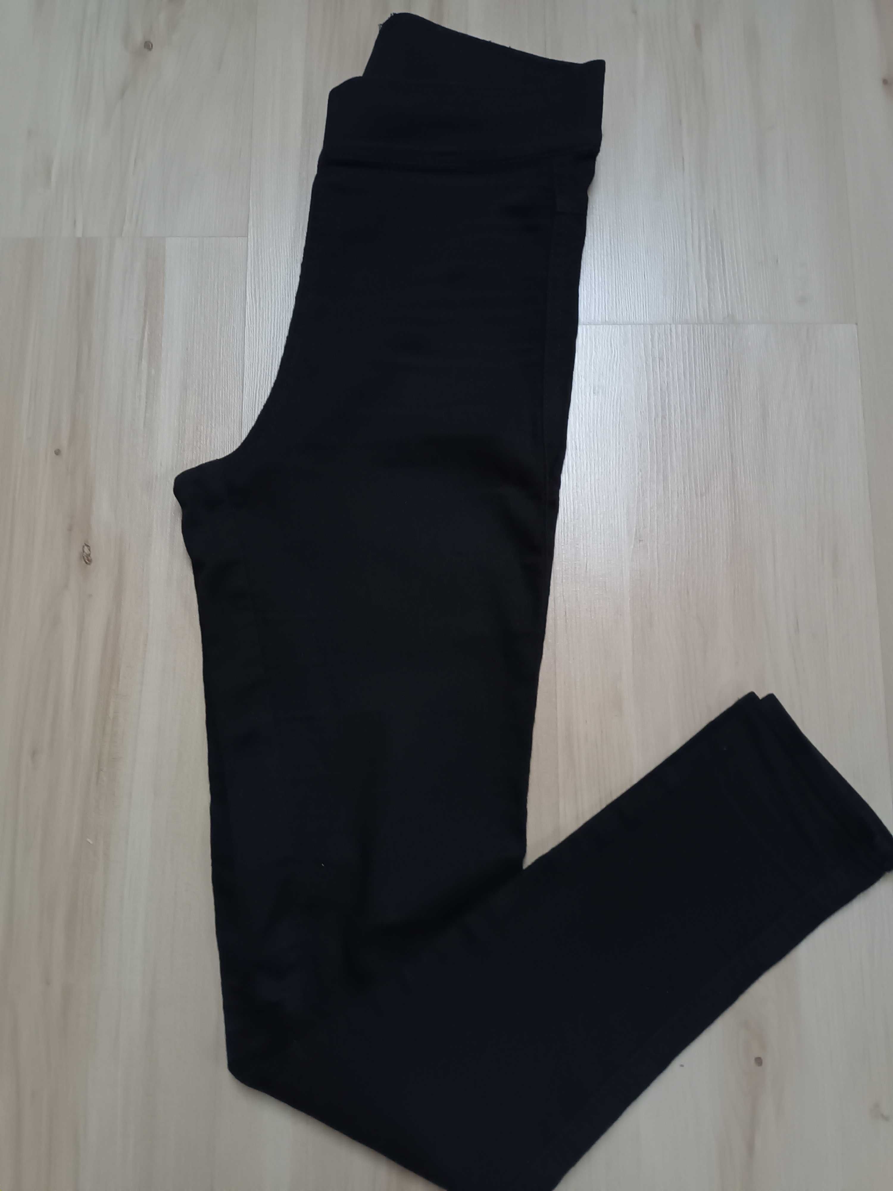 Spodnie H&M z wysokim stanem, 36,  stan bdb