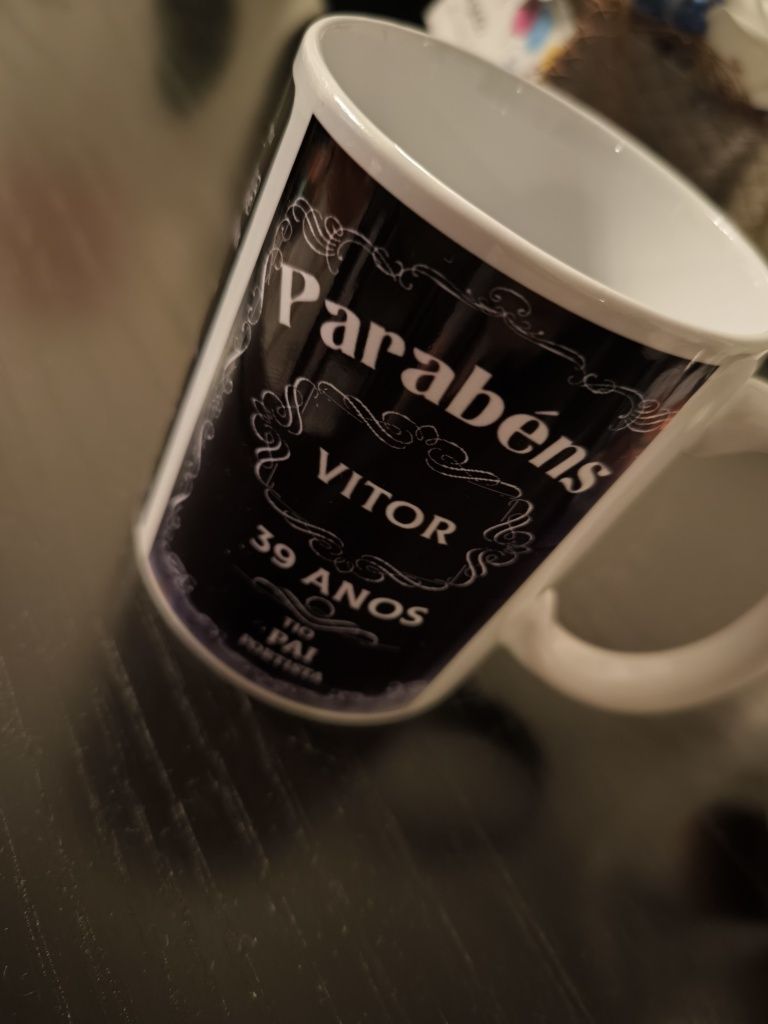 Caneca parabéns Jack Daniels