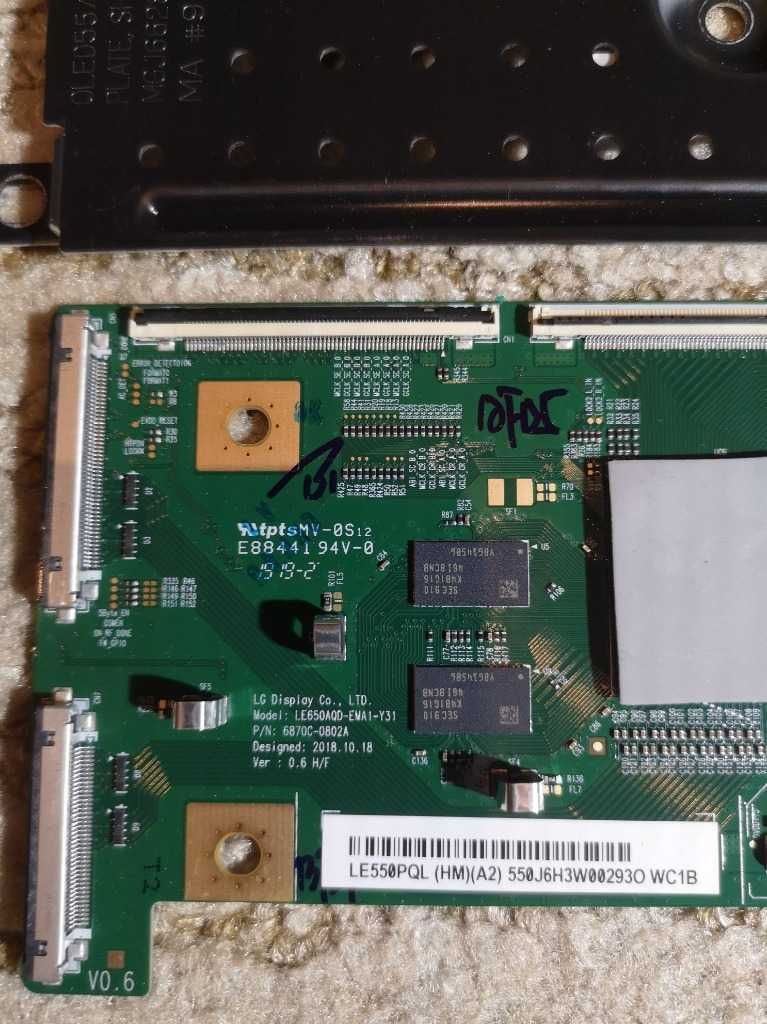 Logika t-con LE650AQD-EMA1-Y31 Lg Oled 6870C-0802A