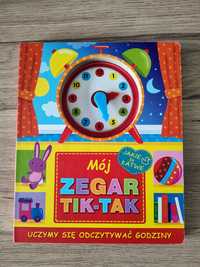 Książka do nauki zegara Mój Zegar Tik-Tak