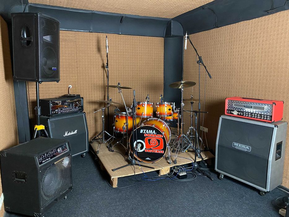 SQRECORDS репетеційна база/музична студія лівий берег Київа