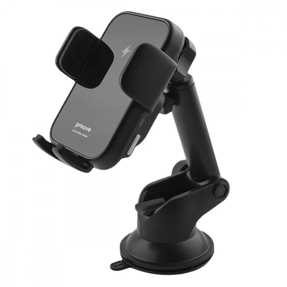 Автомобільний тримач з Бездротовим ЗП Proove Triple Clamp 15W