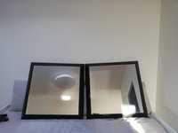 Espelhos com moldura lacada preta