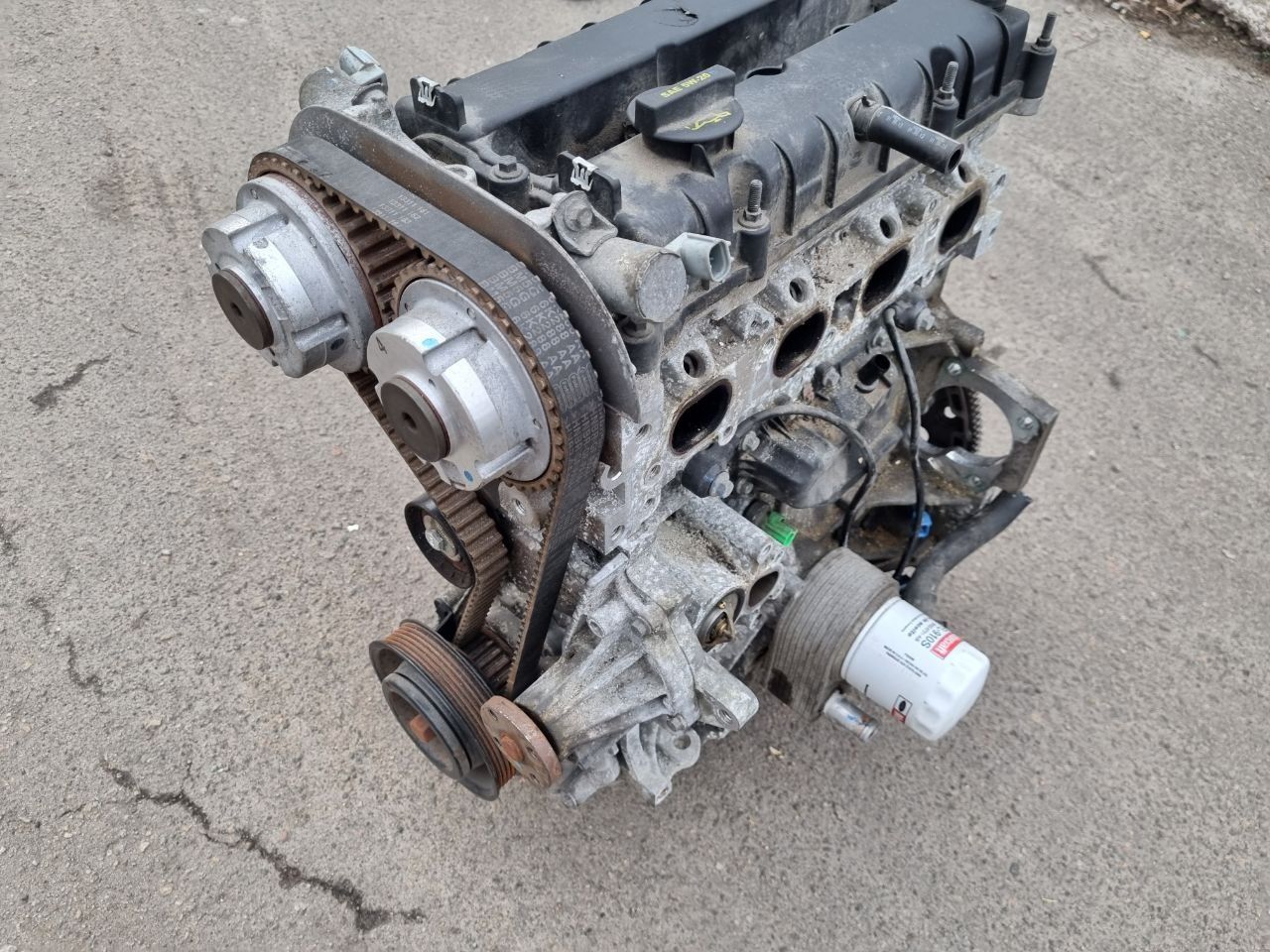 Двигатель 1.6 ford fiesta mk7