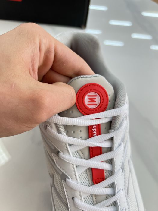 Кросівки Nike Air Shox TL x Supreme Grey / Red