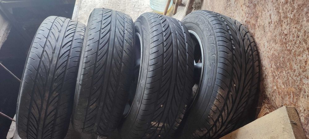 Литые диски R15 5/108.С резиной, в отличном состоянии