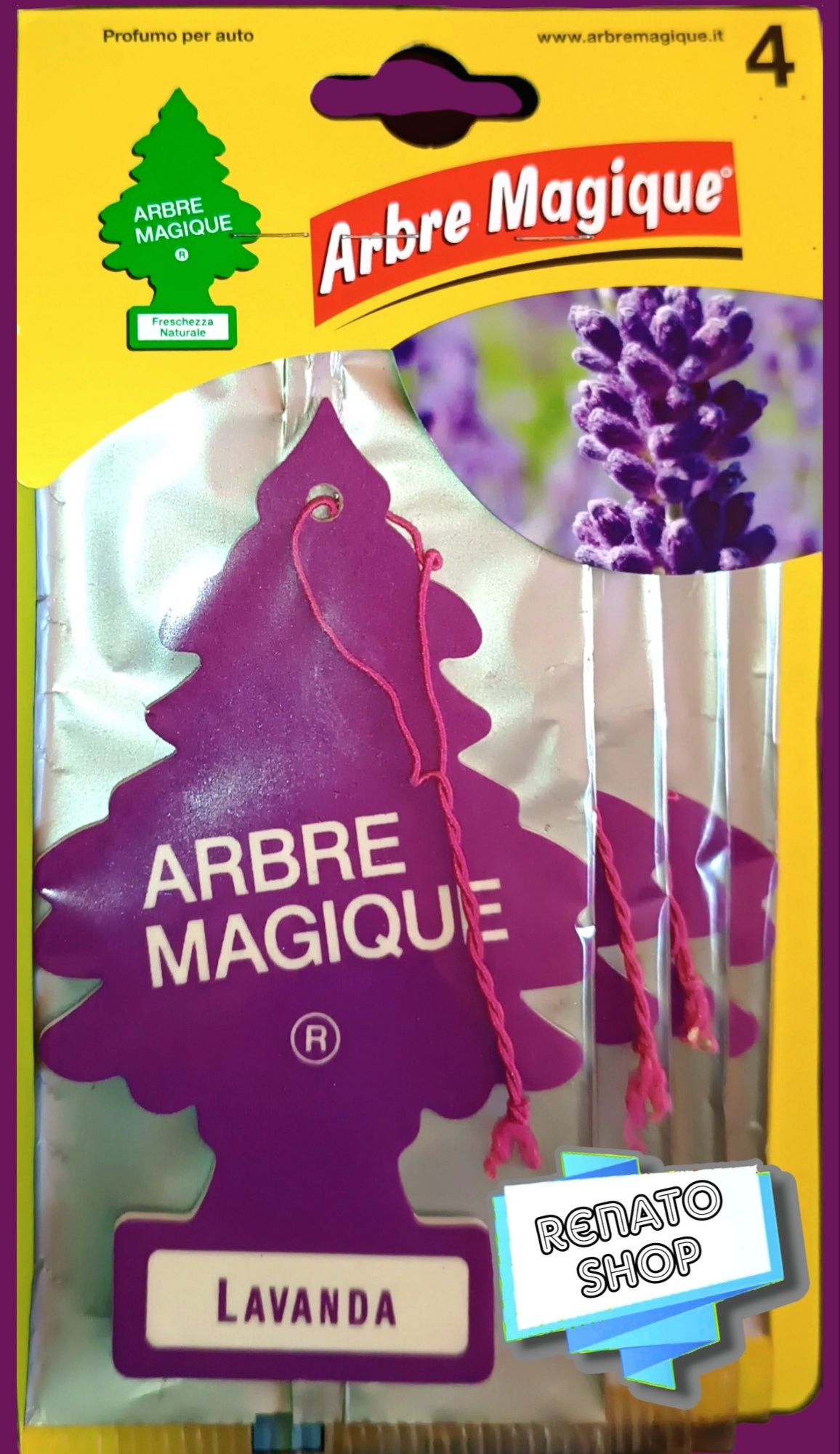 Ambientadores Carro "Arbre Magique"  Vários aromas*