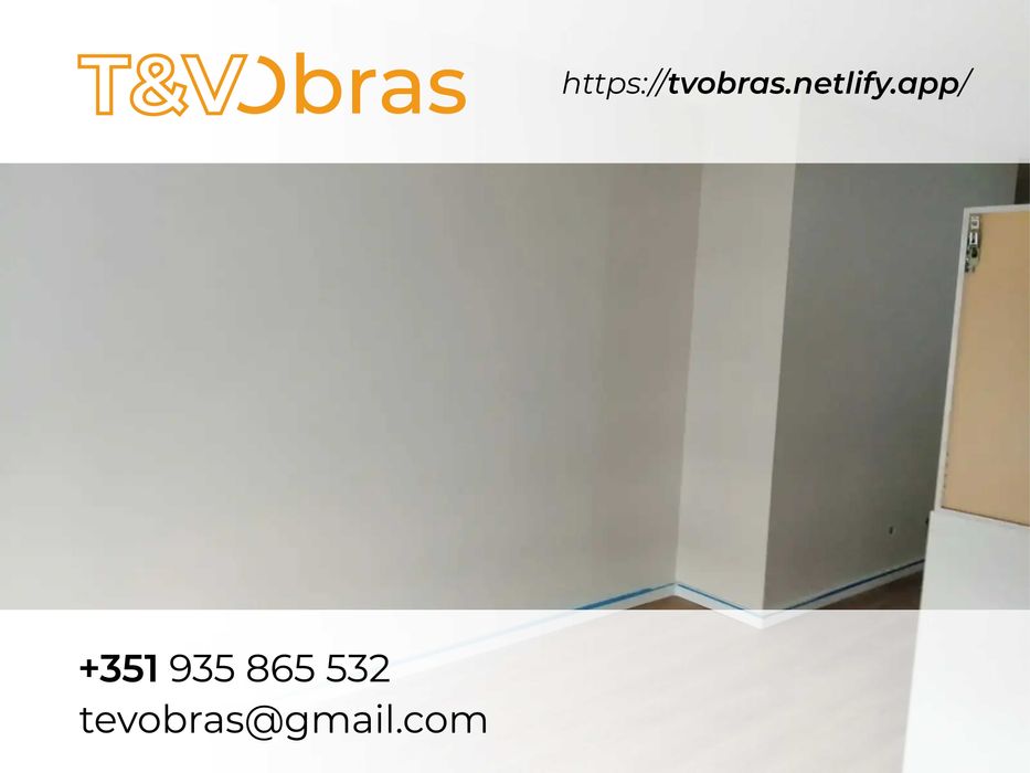 Empreiteiro com 30 anos de experiência – T&V Obras, (ler descrição)