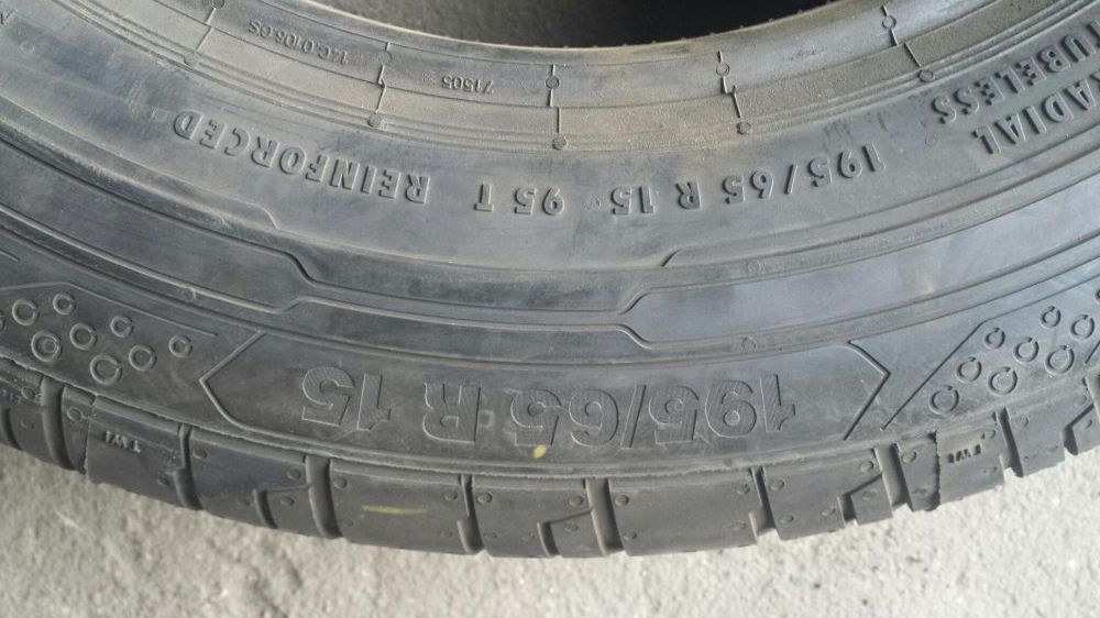 195/65r15 95T continental Vanco contact 200 nowa