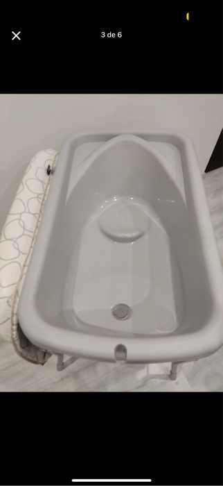 Banheira/Trocador com suporte chicco