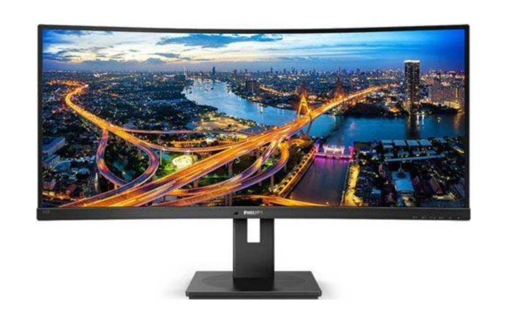 Monitor Philips 34" Pline 346P1CRH/00 zakrzywiony - stan bdb 2 sztuki