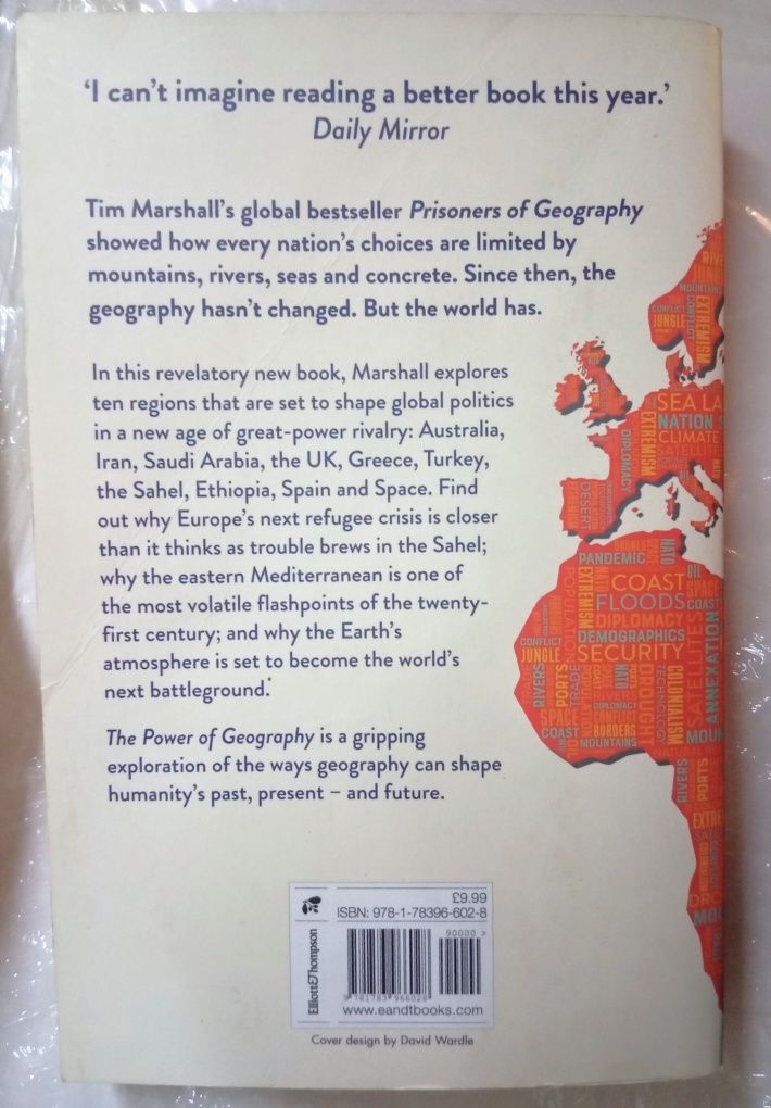 Tim Marshall O poder da geografia ,versão inglesa.