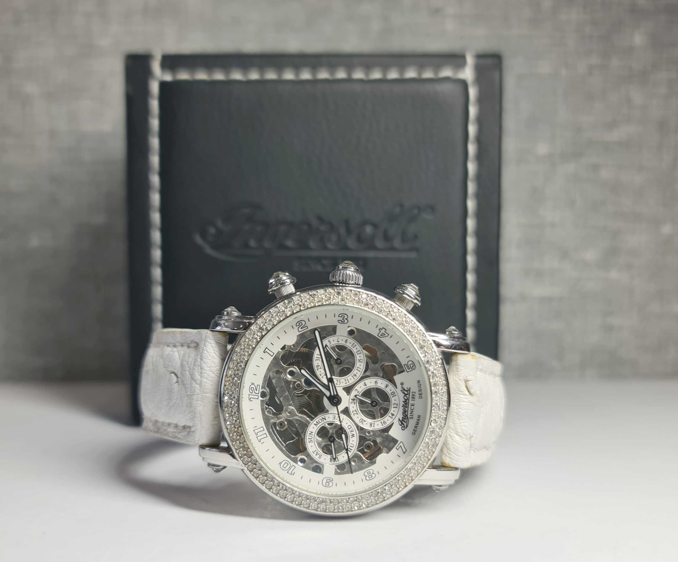 Жіночий годинник часы Ingersoll in7202wh Automatic