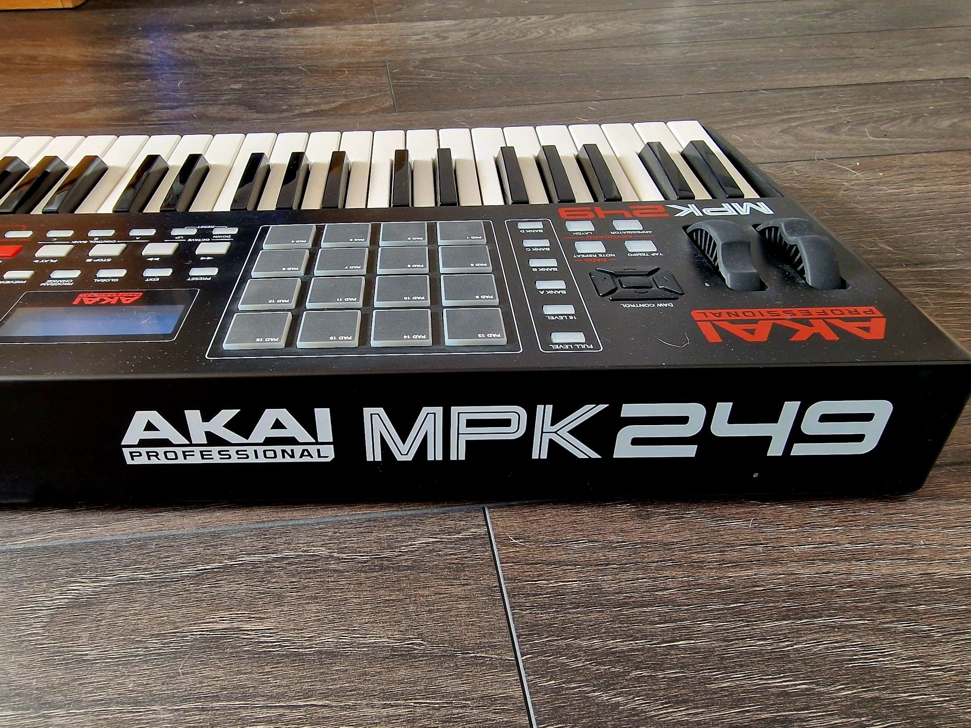Akai Professional MPK 249 keyboard, klawisze