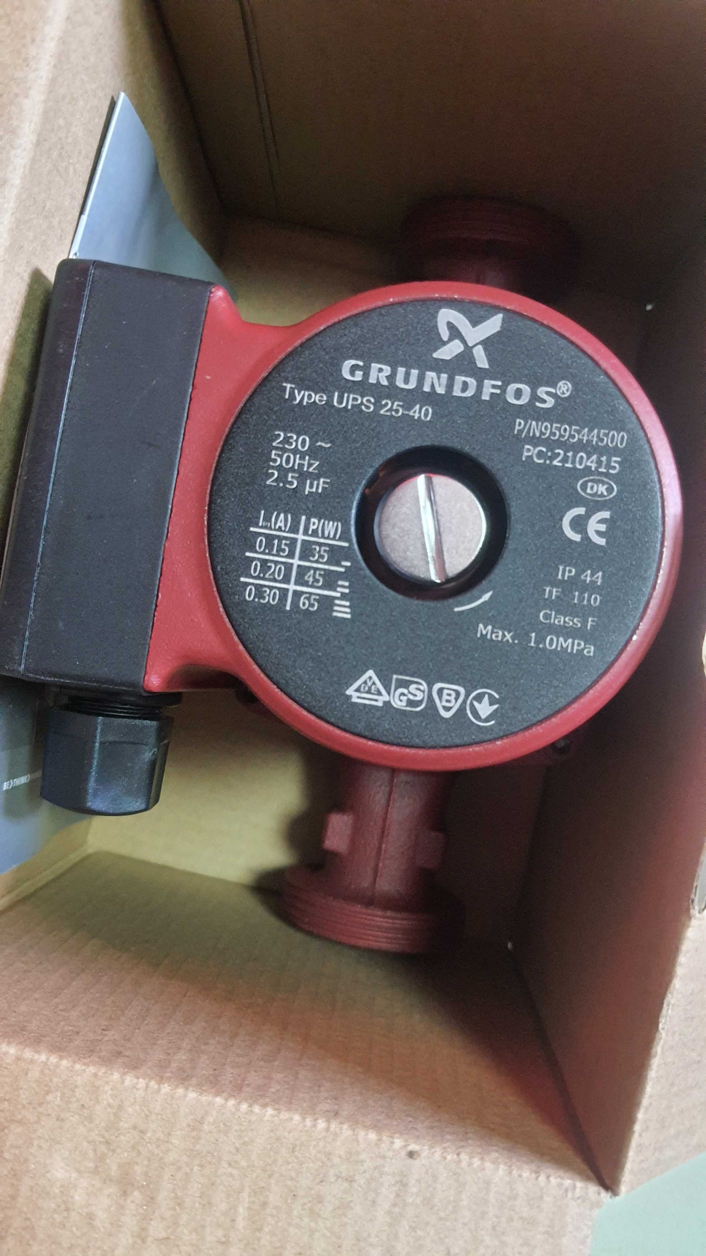 Pompa Grundfos Wilo UPS 25.60 180 i inne