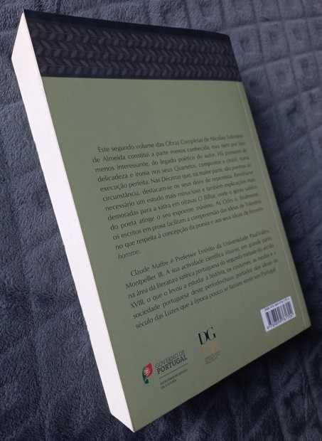 Nicolau Tolentino de Almeida - Obras Completas Volume II