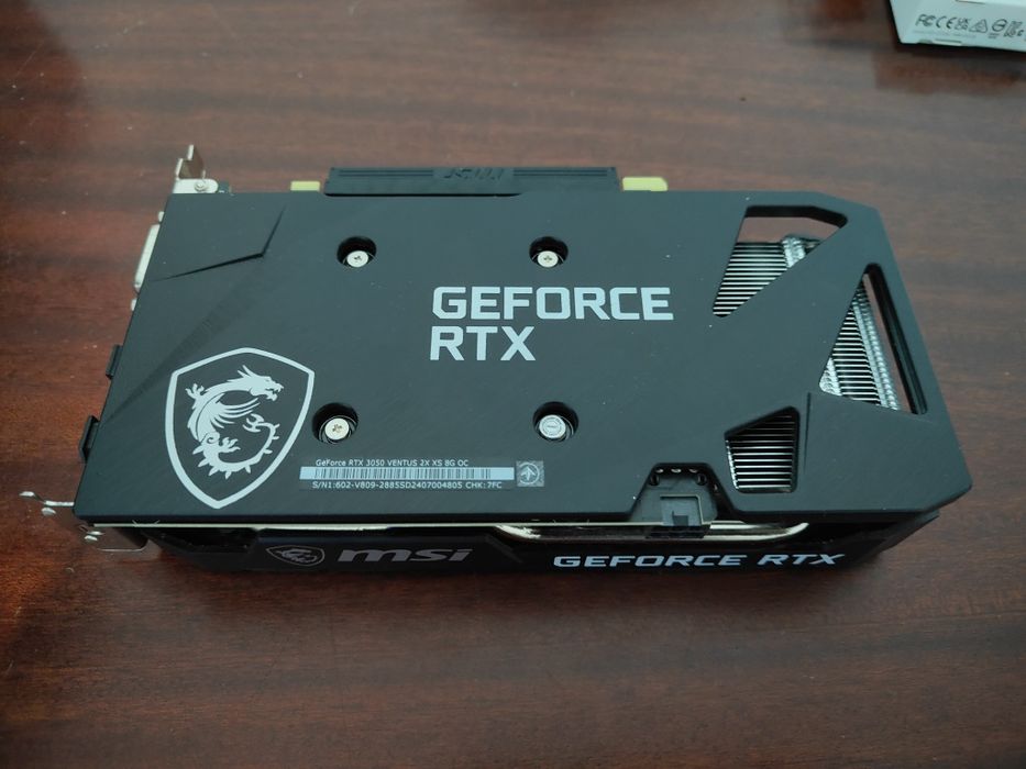 Vendo placa gráfica GeForce Rtx 3050 8g  valor negociável