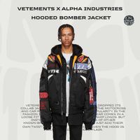 VETEMENTS x Alpha Industries Hooded Bomber
