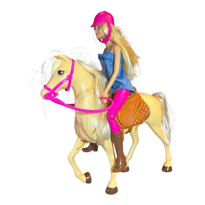 BARBIE cavalo + carro descapotável