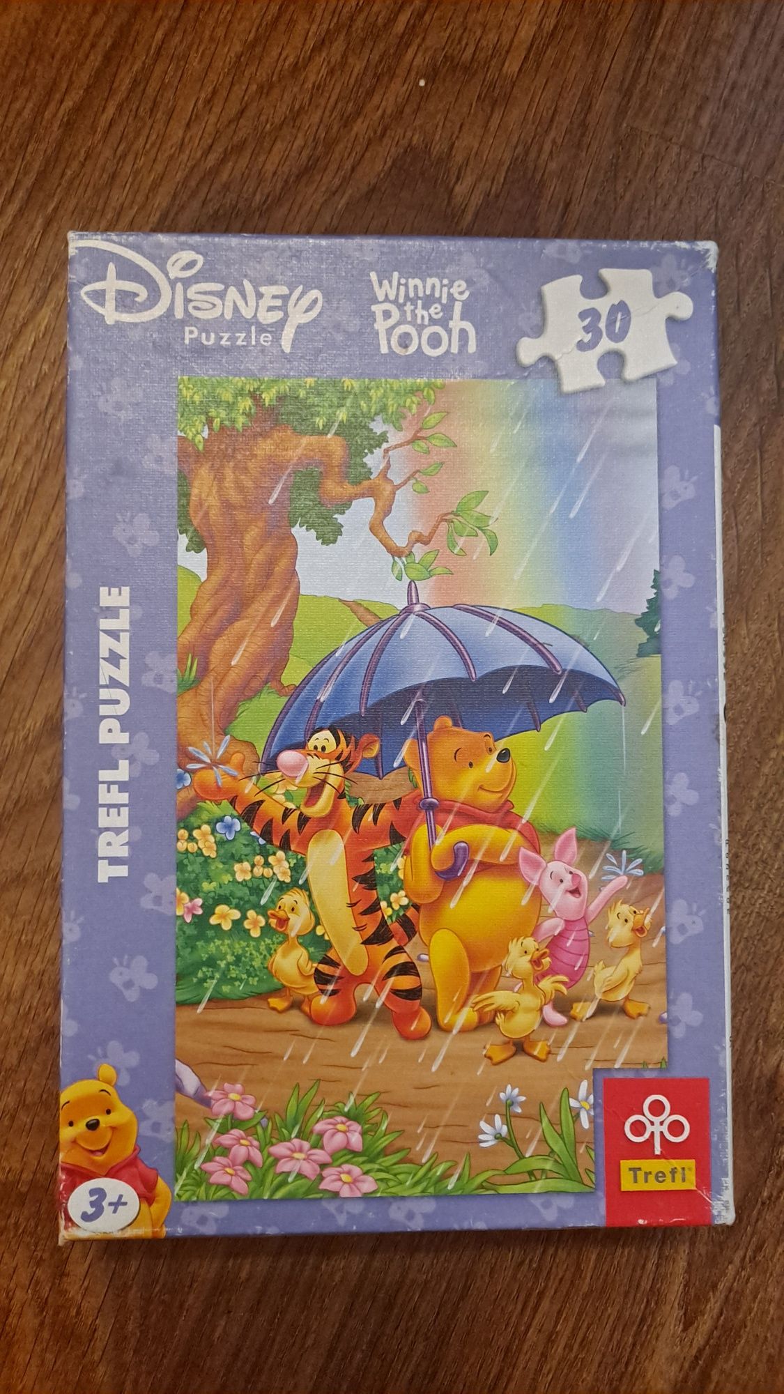 Puzzle Trefl  30 elementów Kubuś Puchatek Królik Bugs
