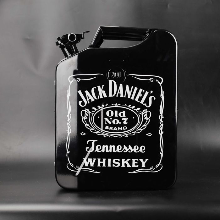 Каністра - Бар 20 Л з посудом подарунковий набір Білий та Чорний