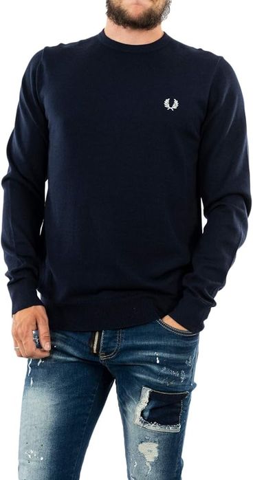 Оригінальний джемпер Fred Perry Classic.