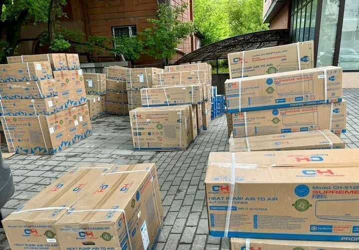 Опт склад кондиционеров Midea, Olmo, TCL