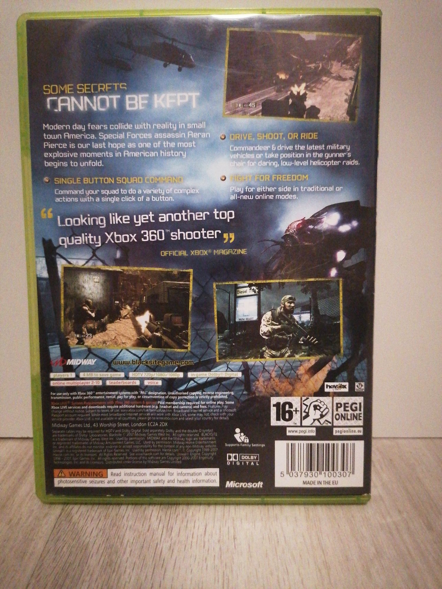 Black Site xbox 360