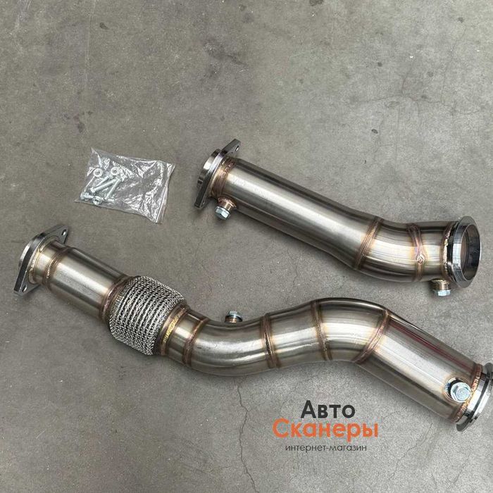 DownPipe (ДаунПайп) BMW S58 M2 M3 M4 G80 G82 G83 G87 AWD/RWD