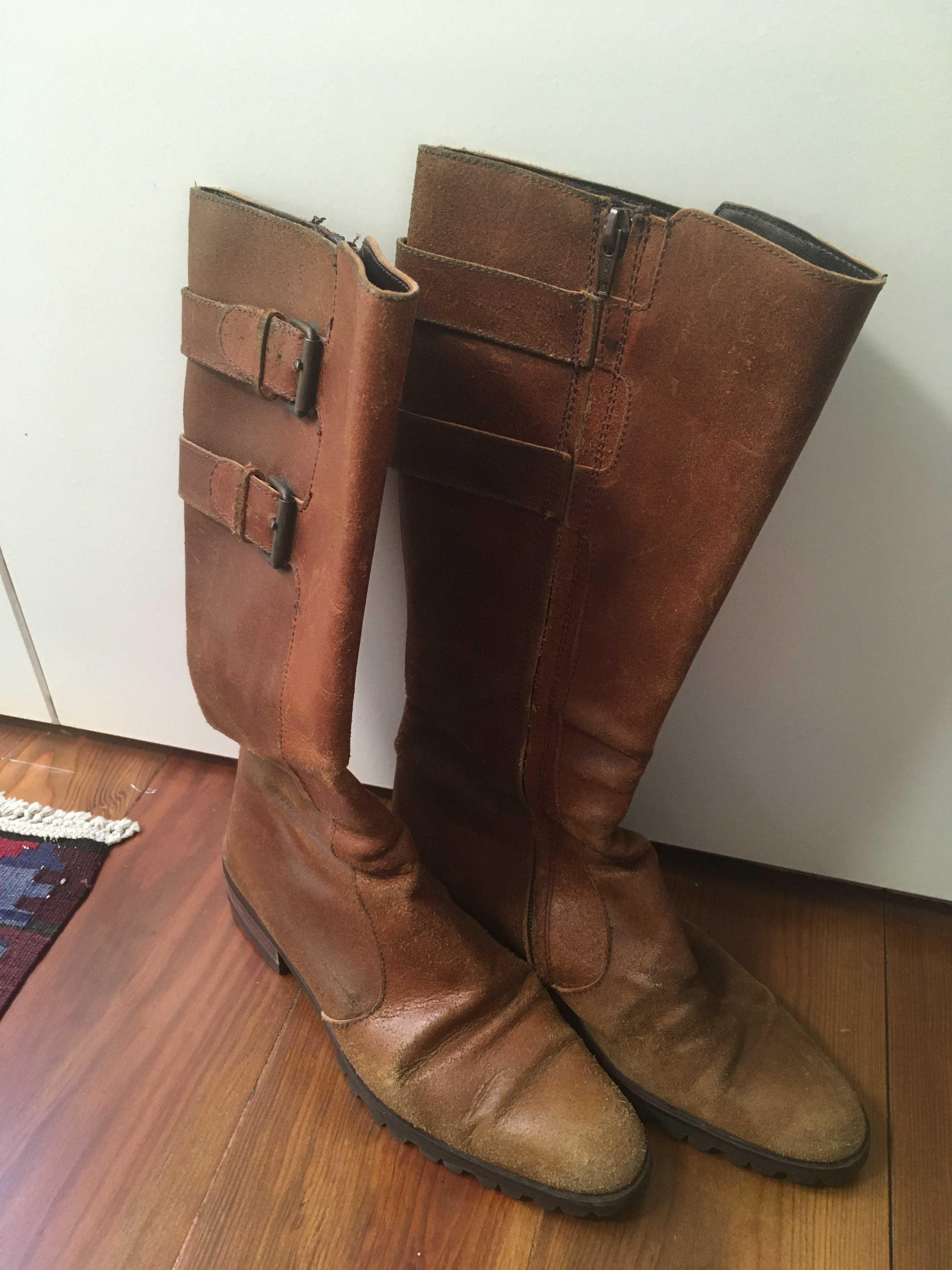 Botas de Cano Alto Massimo Dutti