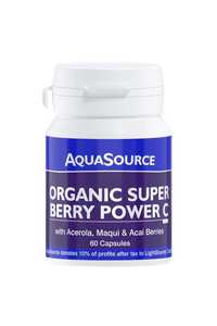 Organiczny Super Berry Power C - 60 kaps