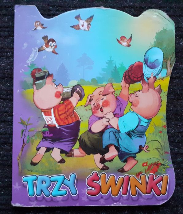 "Trzy świnki" Książeczka dla najmłodszych