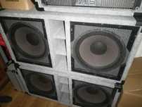 2 subwoofer'y BR 2x12" na głośnikach STX 30/200/8 AE