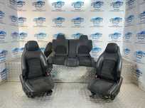 .Conjunto Bancos Pele Alcantra Eletricos Frente Frontais Tras Traseiros Originais AMG Mercedes-Benz Classe C W204 Coupe Facelift 2011 – 2015