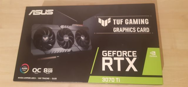 Видеокарта ASUS TUF GAMING RTX3070ti