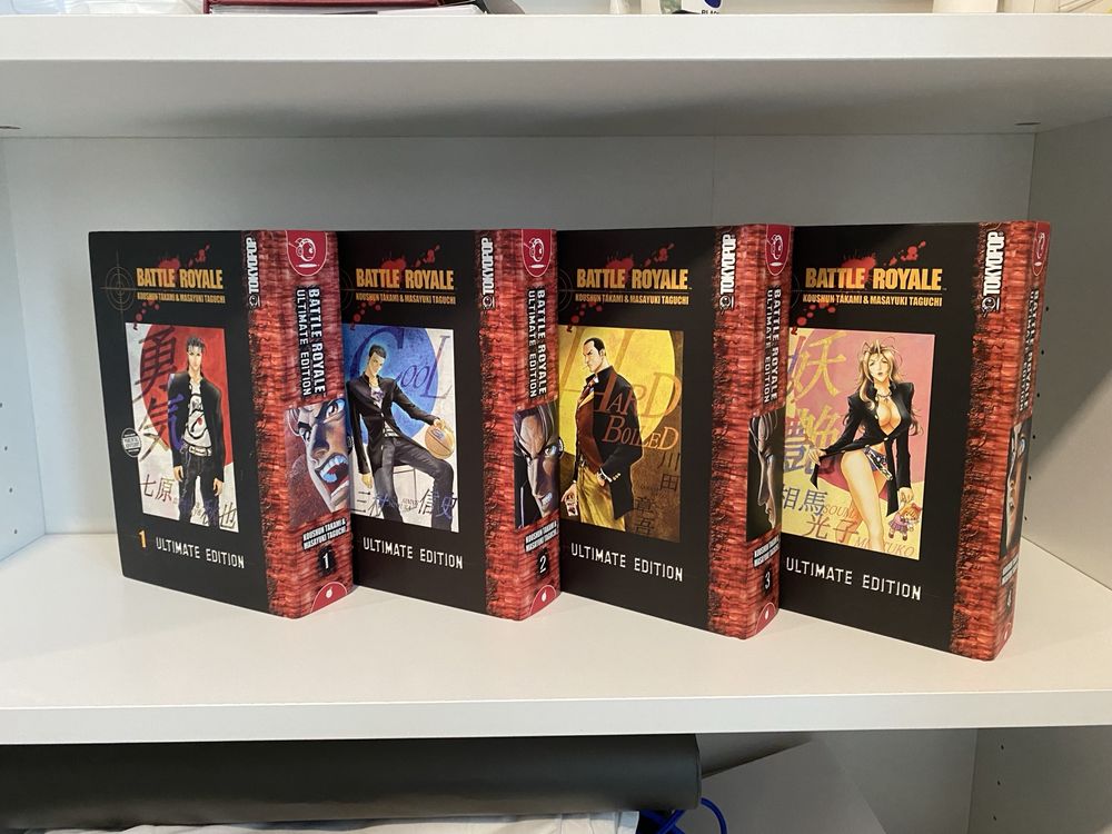 Battle Royale Ultimate Edition Vol. 1-4 (Inglês)