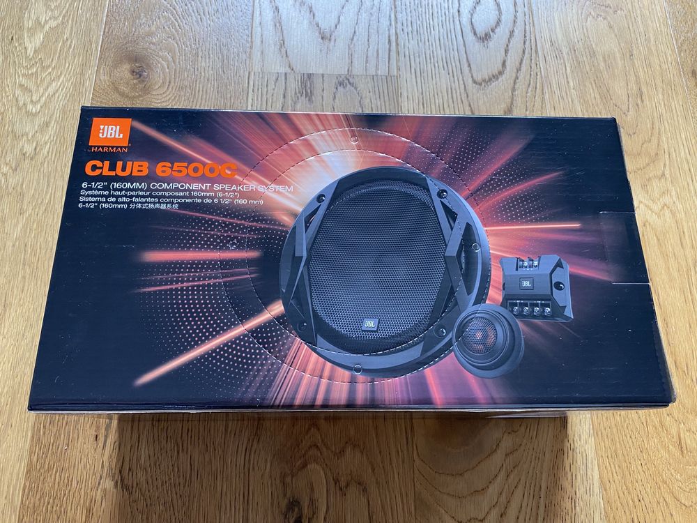 Głośniki samochodowe JBL club 6500 16 cm