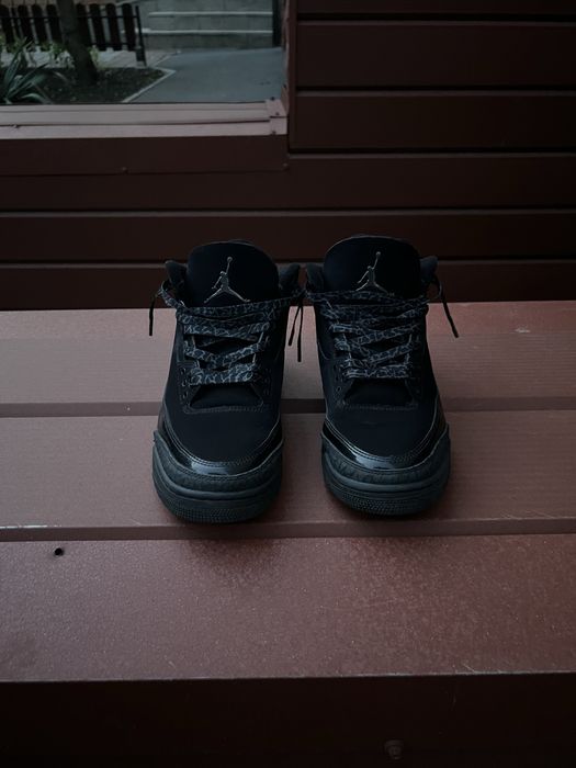 Jordan 3 black cat 44 розмір