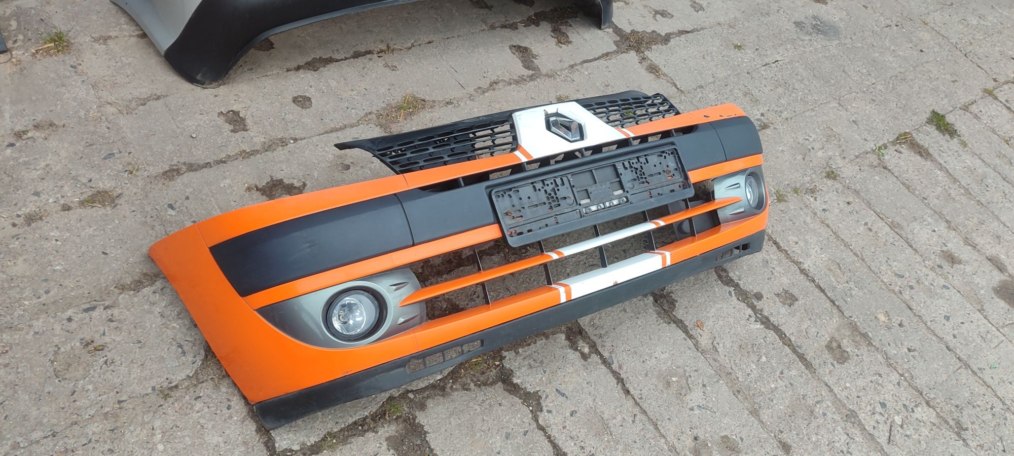 Clio 2 II lift zderzak przód przedni i inne