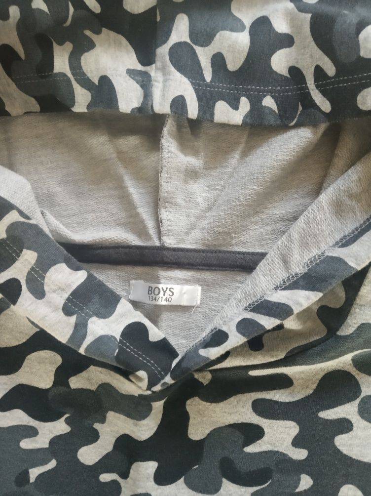 Bluza chłopięca moro  r.134/140