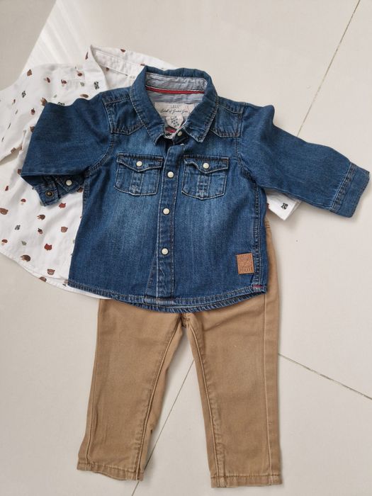 Koszula świąteczna 68 spodnie