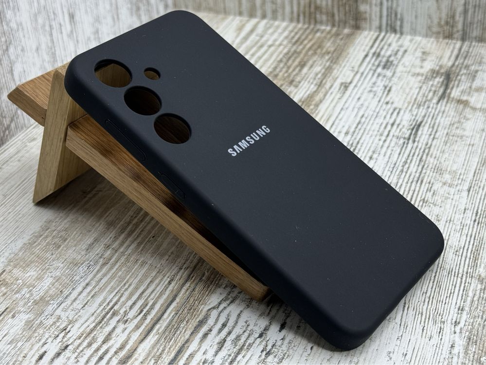 Топ‼️ Чехол Original Silicone Case на Samsung S24/ S24 Plus/ S24 Ultra