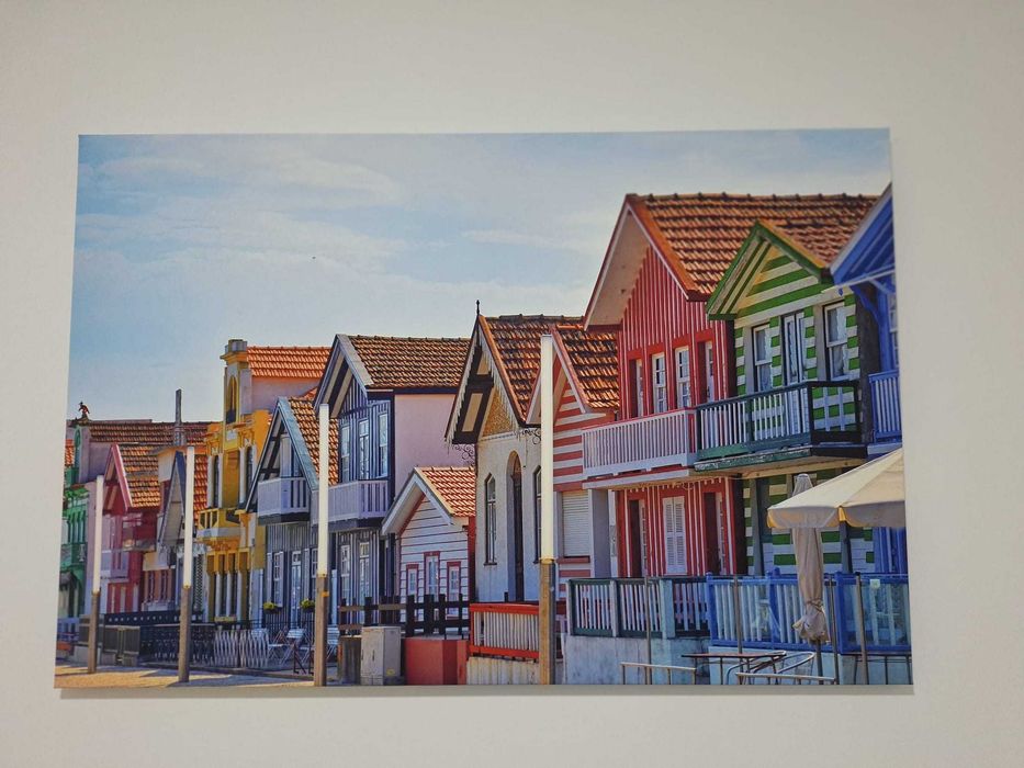 Quadro de impressão em tela