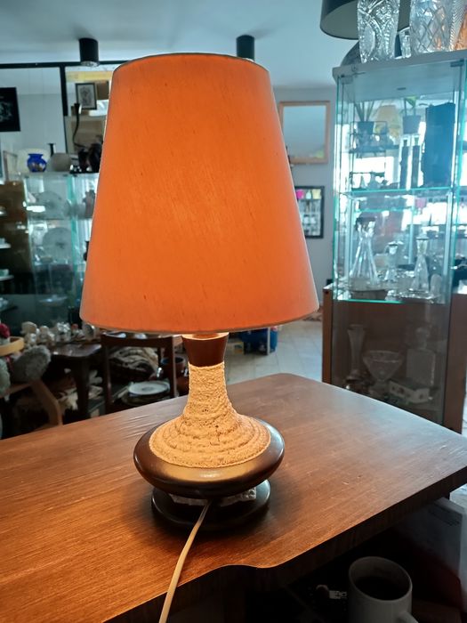 Lampa nocna/stołowa ceramika lata 60-70