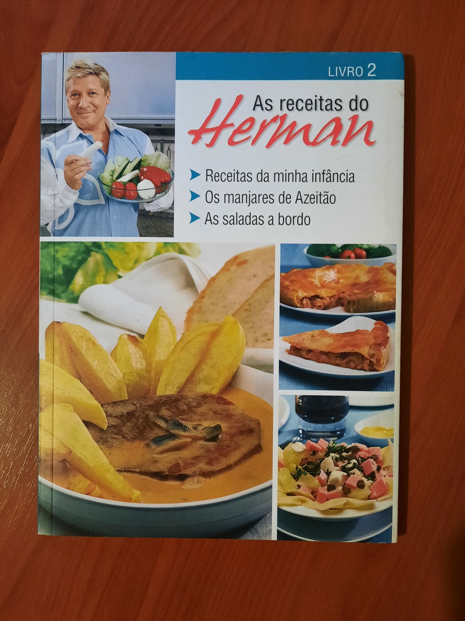 Livros receitas do Hernani