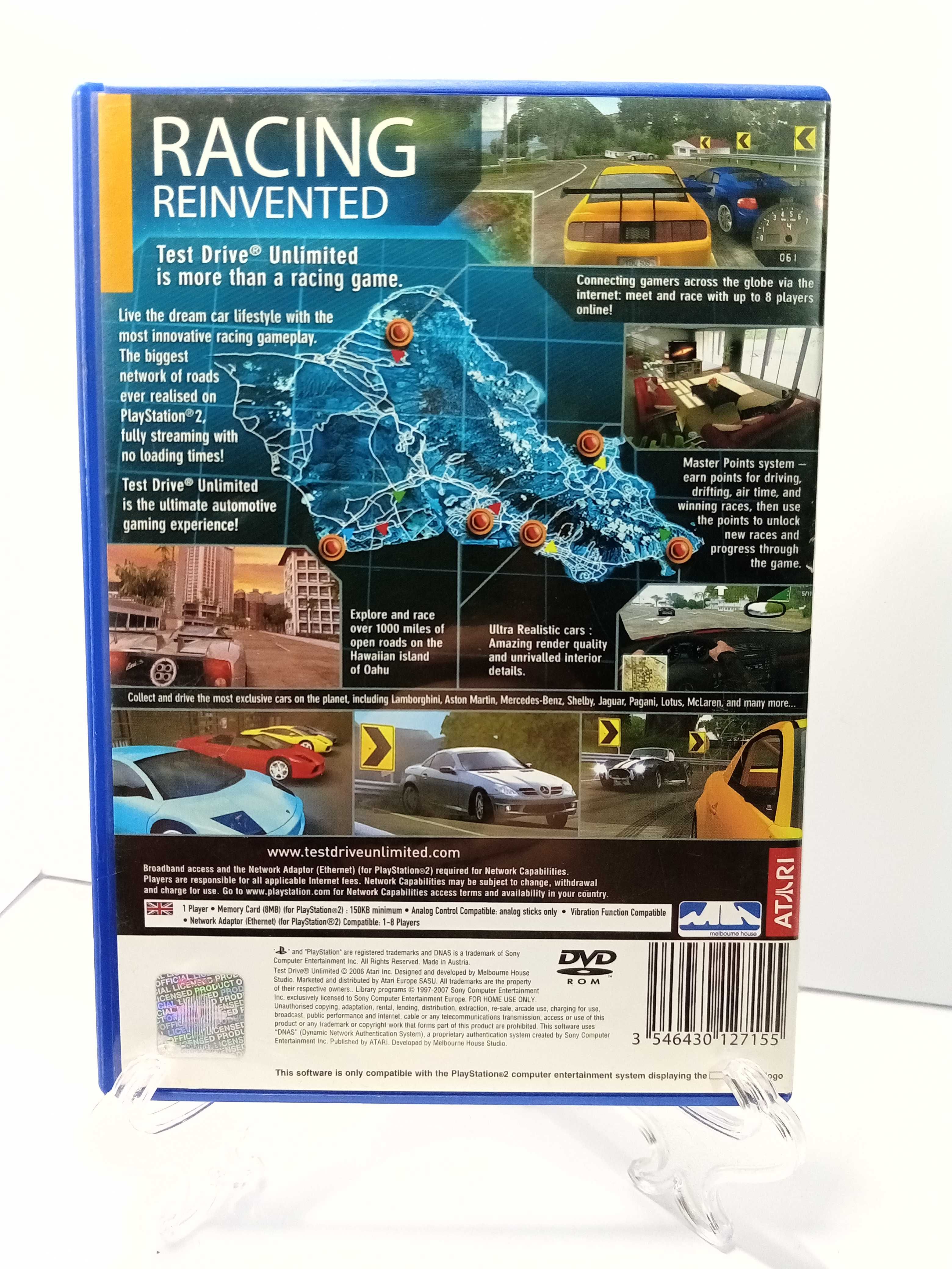 Jogo PlayStation 2 Test Drive Unlimited