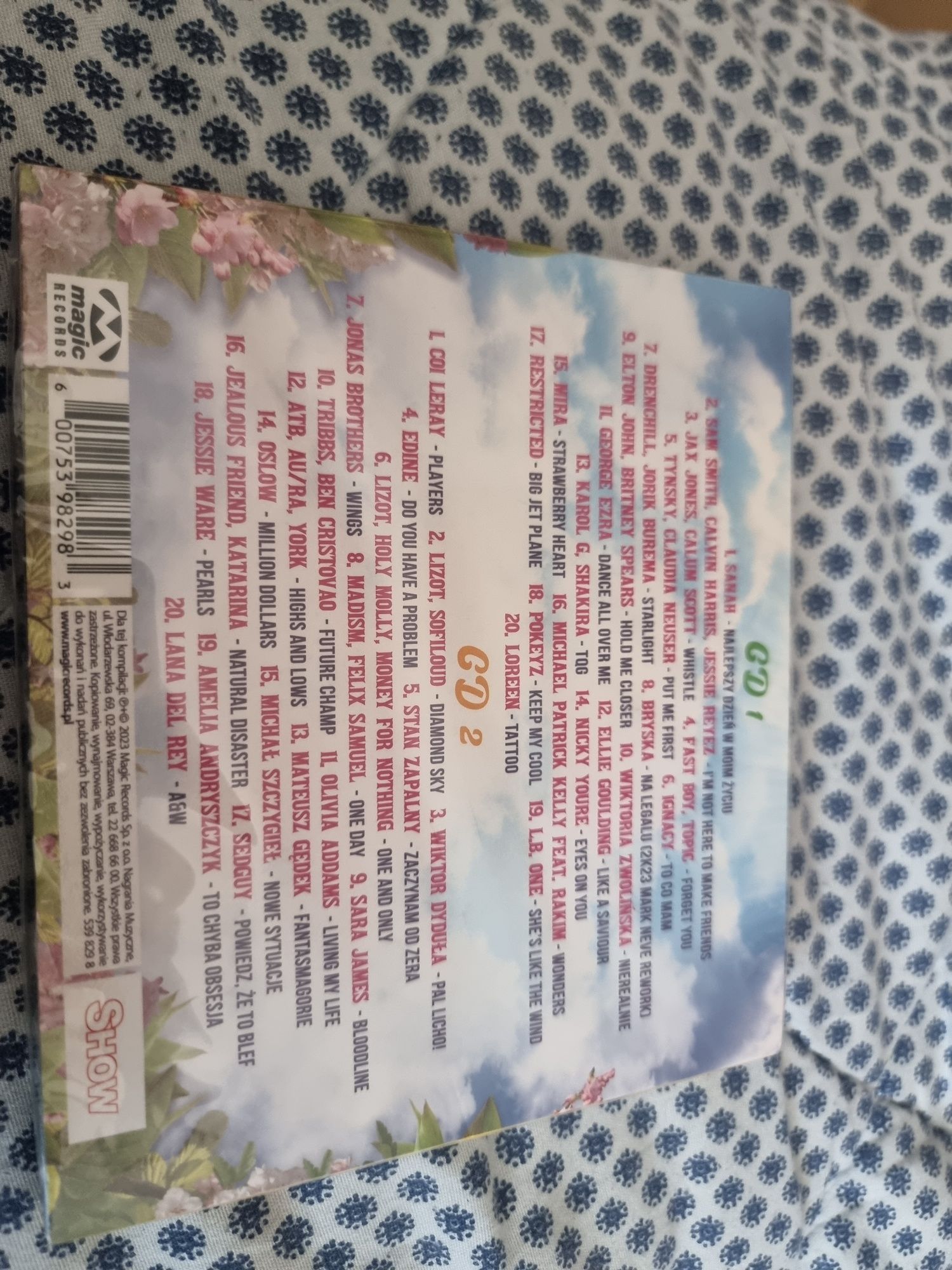 Bravo hits  wiosna 2023 Sanah Bryska CD